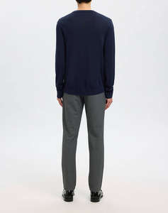 SELECTED SLHTRAY LS KNIT MERINO CREW NECK NOOS