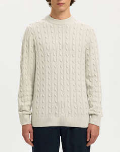 SELECTED SLHRYAN STRUCTURE CREW NECK