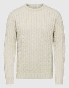 SELECTED SLHRYAN STRUCTURE CREW NECK