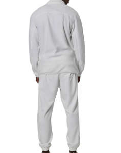 BODY ACTION MENS FULL-ZIP POLAR FLEECE