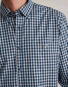 NAVY&GREEN CAMASA COMFORT FIT