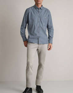 NAVY&GREEN CAMASA COMFORT FIT