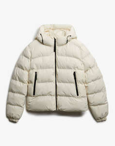 SUPERDRY D1 SDSW HOODED SPORTS PUFFER JACKET GEACA DE DAMA