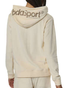 BODY ACTION WOMENS VELOUR HOODIE JACKET