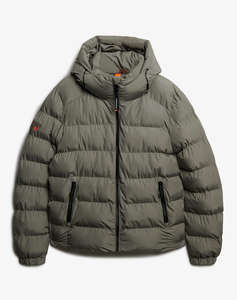 SUPERDRY D1 SDSW HOODED SPORTS PUFFER JACKET GEACA DE BARBATI