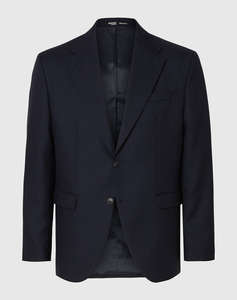 SELECTED SLHREG-BJORN MANTECO WOOL BLZ