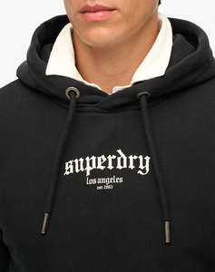 SUPERDRY D2 OVIN TATTOO FLASH LOOSE HOOD HANORAC DE BARBATI