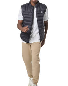 BODY ACTION MENS LIGHTWEIGHT QUILTED VEST