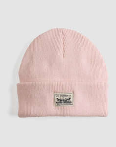 LEVIS WOMENS BACKPATCH BEANIE