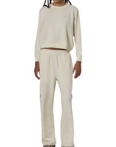 BODY ACTION WOMENS MODAL CROP SWEATSHIRT