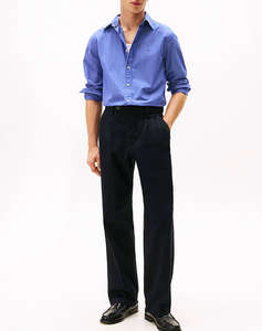 TOMMY HILFIGER CORE HAIRLINE POPLIN RF SHIRT