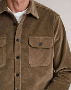 NAVY&GREEN OVERSHIRT
