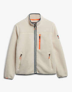 SUPERDRY D1 OVIN OUTDOOR FULL ZIP FLEECE HANORAC DE DAMA