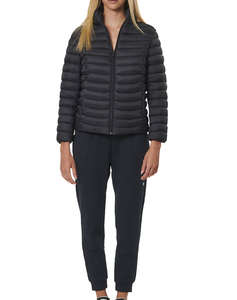 BODY ACTION WOMENS QUILTED JACKET WITH COLLAR
