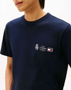 TOMMY HILFIGER SMALL CREST OUTLINE TEE