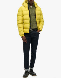SUPERDRY D1 SDSW HOODED SPORTS PUFFER JACKET GEACA DE BARBATI