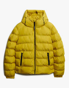 SUPERDRY D1 SDSW HOODED SPORTS PUFFER JACKET GEACA DE BARBATI