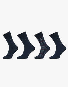 TOMMY HILFIGER TH MEN SOCK 4P TIN GIFTBOX