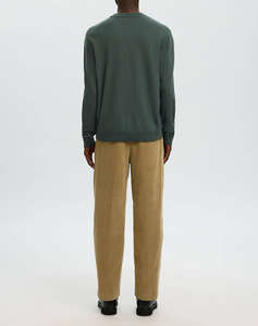SELECTED SLHTRAY MERINO BRUSHED RELAXED CREW NOOS