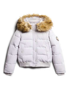 SUPERDRY D2 OVIN EVEREST HOODED BOMBER JKT GEACA DE DAMA