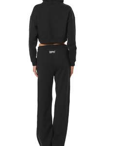 BODY ACTION WOMENS WIDE-LEG SWEATPANTS