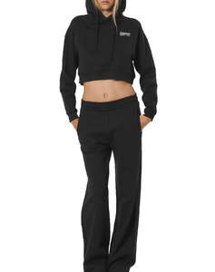 BODY ACTION WOMENS WIDE-LEG SWEATPANTS