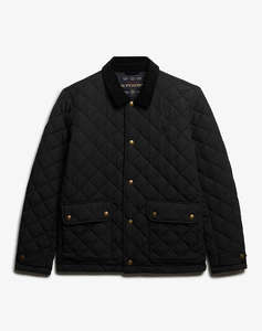 SUPERDRY D3 STUD QUILTED ESTATE COACH JACKET GEACA DE BARBATI