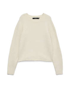 VERO MODA VMNOVAH LS O-NECK PULLOVER GA NOOS