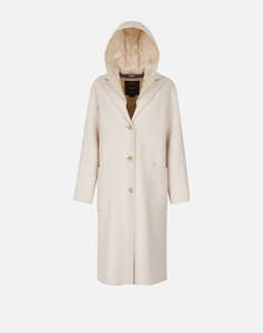 GEOX W RAWELLE B - WOOL BLEND CLOTH