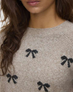 VERO MODA VMDOFFY INTARSIA LS O-NCK PULLOV GA NOOS