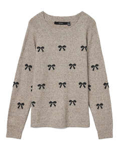 VERO MODA VMDOFFY INTARSIA LS O-NCK PULLOV GA NOOS