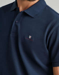 NAVY&GREEN POLO BLUZA