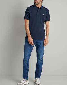 NAVY&GREEN POLO BLUZA