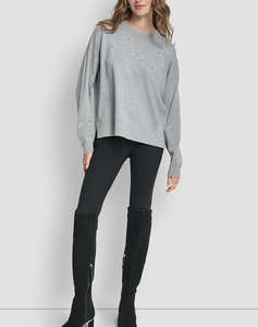 DKNY P5MSBY47 PULOVER CU MANECA LUNGA DKNY