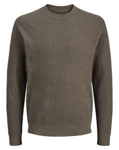 JACK&JONES JPRBLUBARKLEY KNIT CREW NECK CH LN