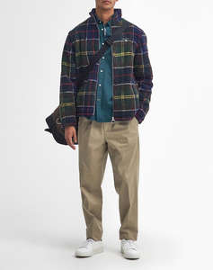 BARBOUR BARBOUR TARTAN FLEECE ZIP THROUGH
