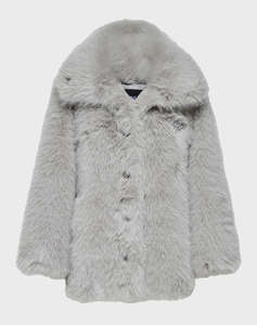 ONLY ONLASHIA LIFE FAUX DECO FUR COAT OTW