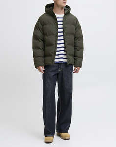 JACK&JONES JJESOHO PUFFER HOOD SN