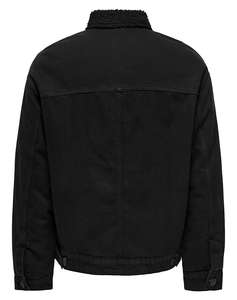 ONLY&SONS ONSWILSON SHERPA BLK 0971 DNM JACKET