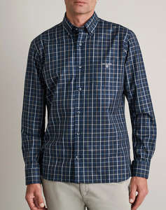 NAVY&GREEN CAMASA COMFORT FIT