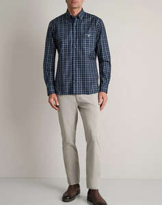 NAVY&GREEN CAMASA COMFORT FIT