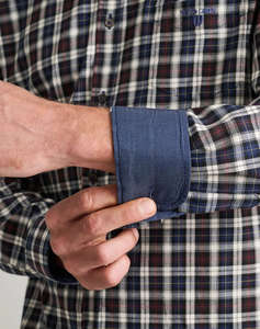 NAVY&GREEN CAMASA COMFORT FIT