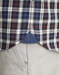NAVY&GREEN CAMASA COMFORT FIT