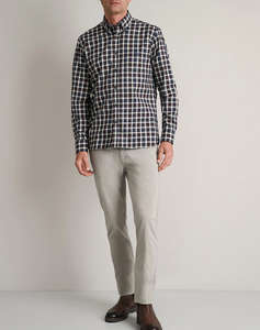 NAVY&GREEN CAMASA COMFORT FIT