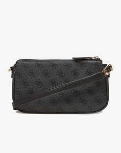 GUESS NOELLE II DBL POUCH CROSSBODY GEANTA DE DAMA (Dimensiuni: 24 x 13 x 5cm.)