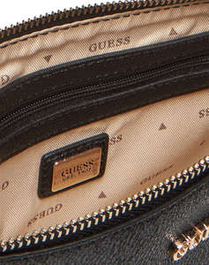 GUESS NOELLE II DBL POUCH CROSSBODY GEANTA DE DAMA (Dimensiuni: 24 x 13 x 5cm.)