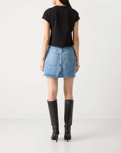 DKNY DJ5T1512 LOGO BLUZA CU MANECA SCURTA DKNY