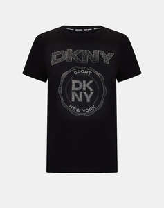 DKNY DP5T1366 LOGO BLUZA CU MANECA SCURTA DKNY