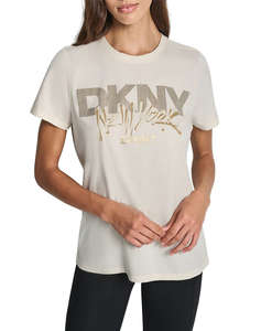 DKNY DP5T1446 LOGO BLUZA CU MANECA SCURTA DKNY