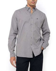 THE BOSTONIANS CAMASA CHESTER POPLIN REGULAR FIT MiniCheck POPLIN Button-down Regular Fit